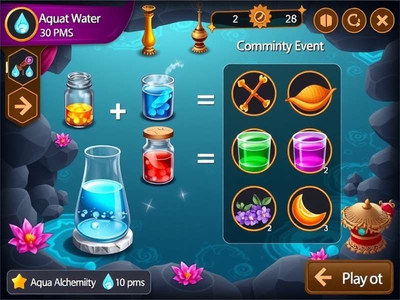 Aqua Alchemist Prime strategy guide showing potion combinations